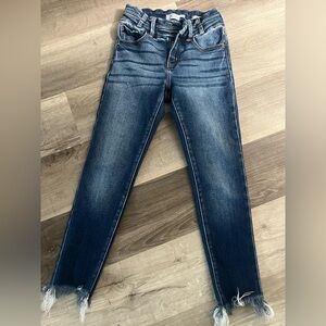Little girls Kancan Skinny jeans sz 8